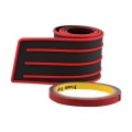 Car Tail Box Threshold Anti-Collision Strip, Color: Black Red 8x90cm