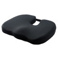 QFC-023 U-shaped Slow Rebound Memory Foam Car Seat Cushion(Black)