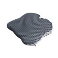 Thickened Breathable Memory Foam Car Seat Cushion(QFC047 Gray)