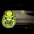 Car Safety Warning Reflective Stickers(Fluorescent Yellow)