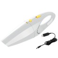 High Power Car Mini Powerful Vacuum Cleaner, Style: Charging Type (Ivory White)