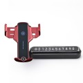 Sumi-tap 15W Hidden Suspension Screen Wireless Fast Charging Stand with Number Plate(Red)