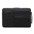 Zipper Type Polyester Business Laptop Liner Bag, Size: 13.3 Inch(Black)