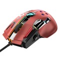 ZIYOU LANG M2 11 Keys 1200DPI Game Drive Free Macro Definition Wired Mouse, Cable Length: 1.7m(Orang