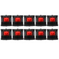 10PCS Cherry Shaft MX Switch Linear Keyboard Shaft, Color: Red Shaft