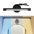 Three-color Vanity Mirror Headlight USB Stepless Dimming Fill Light, Size 25cm