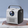 Q3 4K Mobile Phone Projector Home Office Integrated Projector,EU Plug,Version: Same Screen Version