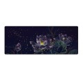 400x900x2mm Locked Large Desk Mouse Pad(2 Lotus)