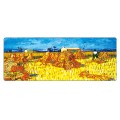 300x800x2mm Locked Am002 Large Oil Painting Desk Rubber Mouse Pad(Scarecrow)