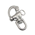 Yachting Sailing Stainless Steel Coil Type Rotary Spring Shackle, Specification: 128mm