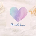 100 PCS A368 Heart Shape Thanks Greeting Card(Special for You)