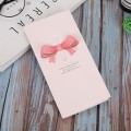 10 PCS A-330 Stereo Hollow Greeting Card(Pink Bow)