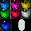 Car Lighting Reading Light LED Touch Sensing Ambient Light, Style:, Color: Colorful