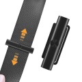 BEN.JACK Car Safety Belt Holder Non-Slip Limiter Slack Adjuster(Deep Gray)