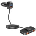 SC02 5 In 1 Mobile Phone Fast Recharge Car Charger