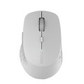 Rapoo M300G 1600DPI 3 Keys Laptop Office Silent Wireless Bluetooth Mouse(Light Gray)