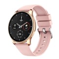 Wearkey Y23 1.32 Inch Health Monitoring Smart Watch with Password Lock(Pink)