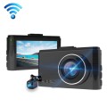 KG390 3 Inch IPS Screen TS Stream WIFI HD Driving Recorder, Style:, Sort by color: Dual Record