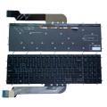 US Version Keyboard For Dell Inspiron 15-7566 5567 7567 5565 5570 7577 P65F(Blue with Backlight)