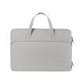 ST13 Waterproof and Wear-resistant Laptop Bag, Size: 14.1-15.4 inches(Elegant Gray)