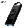 Netac U309 High Speed USB3.0 Push-Pull Encrypted USB Flash Drive, Capacity: 32GB