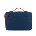 ND02S Adjustable Handle Waterproof Laptop Bag, Size: 13.3 inches(Navy Blue)