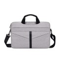 DJ04 Hidden Handle Waterproof Laptop Bag, Size: 13.3 inches(Grey)