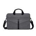 DJ04 Hidden Handle Waterproof Laptop Bag, Size: 13.3 inches(Deep Gray)