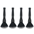 Car Details Soft Bristle Interior Brush Crevice Cleaning Brush, Style: Short Black Handle