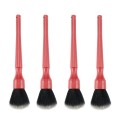 Car Details Soft Bristle Interior Brush Crevice Cleaning Brush, Style: Long Red Handle