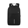 SJ16 Laptop Anti-Theft Backpack, Size: 13 inch-15.6 inch(Mysterious Black)