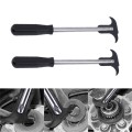 2 PCS Oil Seal Disassembly Tool Double Head Oil Seal Wrench Puller(Black Handle)