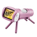 Children Camera Microscope USB Electronic Microscope Digital Magnifying Glass(Pink)