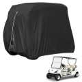210D Oxford Cloth Golf Cart Cover Scooter Kart Dust Cover, Specification: 285 x 122 x 168cm(Black)