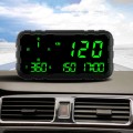 C3012 GPS Head-up Display Speed Mileage Compass Car General (Black)