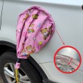New Energy Vehicle Charging Port Waterproof Protective Cover, Color: Bear Pink