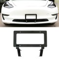 Punch-free Front License Plate Holder American License Plate Bracket(For Tesla Model Y)
