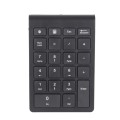BT304 22 Keys Laptop Mini Wireless Keyboard, Spec: Bluetooth (Black)