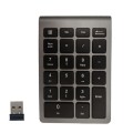 BT304 22 Keys Laptop Mini Wireless Keyboard, Spec: 2.4G (Gray)