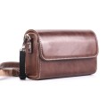 For Canon G7X3 / G5X2 / Sony ZV1RX1007 / RICOH GR3 Camera Leather Case(Brown)