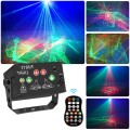 T10 Voice-Controlled Mini Stage Laser Light Atmosphere Light With Remote Control