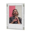 CAIUL 3 3 Inch Magnetic Sheet Variety Combination Photo Frame(Transparent)