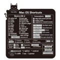 5 PCS PC Reference Keyboard Shortcut Sticker Adhesive for PC Laptop Desktop(Cat)
