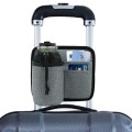 Luggage Storage Cup Holder Air Ticket Storage Bag(Gray)