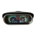 Agricultural Vehicle Car Modification Instrument, Style: Water Temperature (17mm) With Voltage