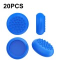 20 PCS Peripheral Button VR Handle Rocker Silicone Protective Cover, For Meta Quest 2(Blue)