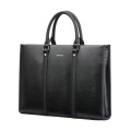 Bopai 11-98711 Multifunctional Business Waterproof Wearable Laptop Handbag(Black)