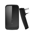 C03 1 For 1 Home Wireless IP44 Waterproof Touch Sensor Doorbell(UK Plug Black)