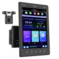 9520C Double Spindle 9.5 inch Vertical Screen Car MP5 Player, Style: Standard+8 Light Camera