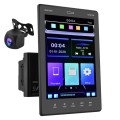 9520C Double Spindle 9.5 inch Vertical Screen Car MP5 Player, Style: Standard+AHD Camera